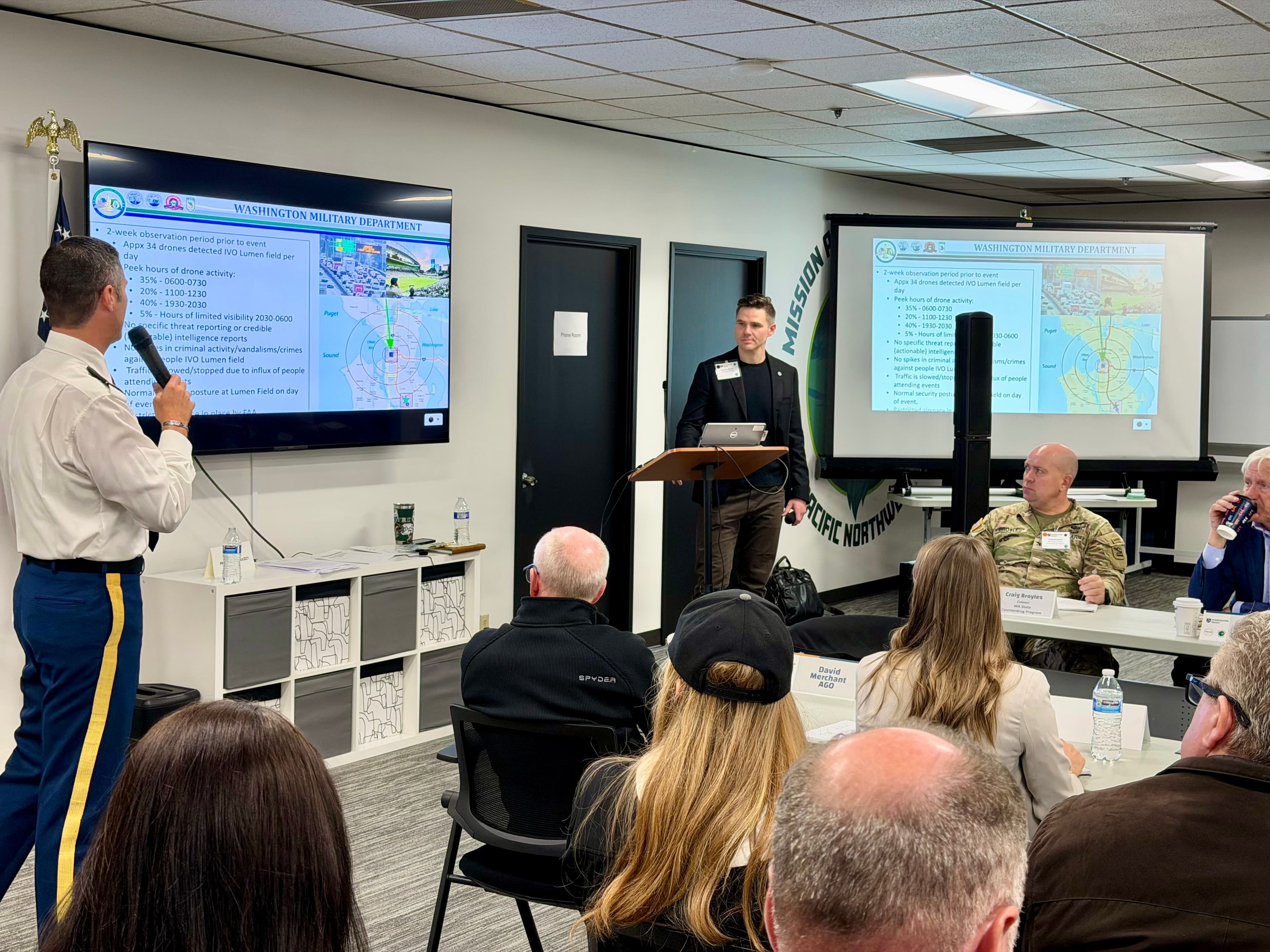 TTX exercise assessing equipment readiness